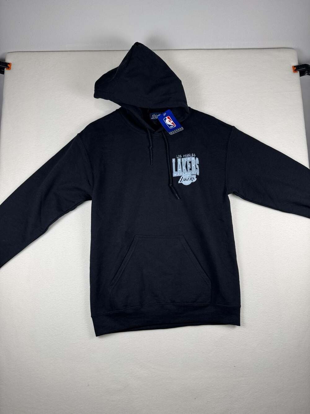 Blue 84 Los Angeles Lakers Hoodie Size S Black